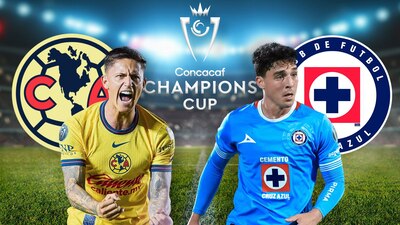 Américs y Cruz Azul se enfrentan por un boleto para la semifinal de la Concachampions 2025. (Foto: Especial El Financiero)
